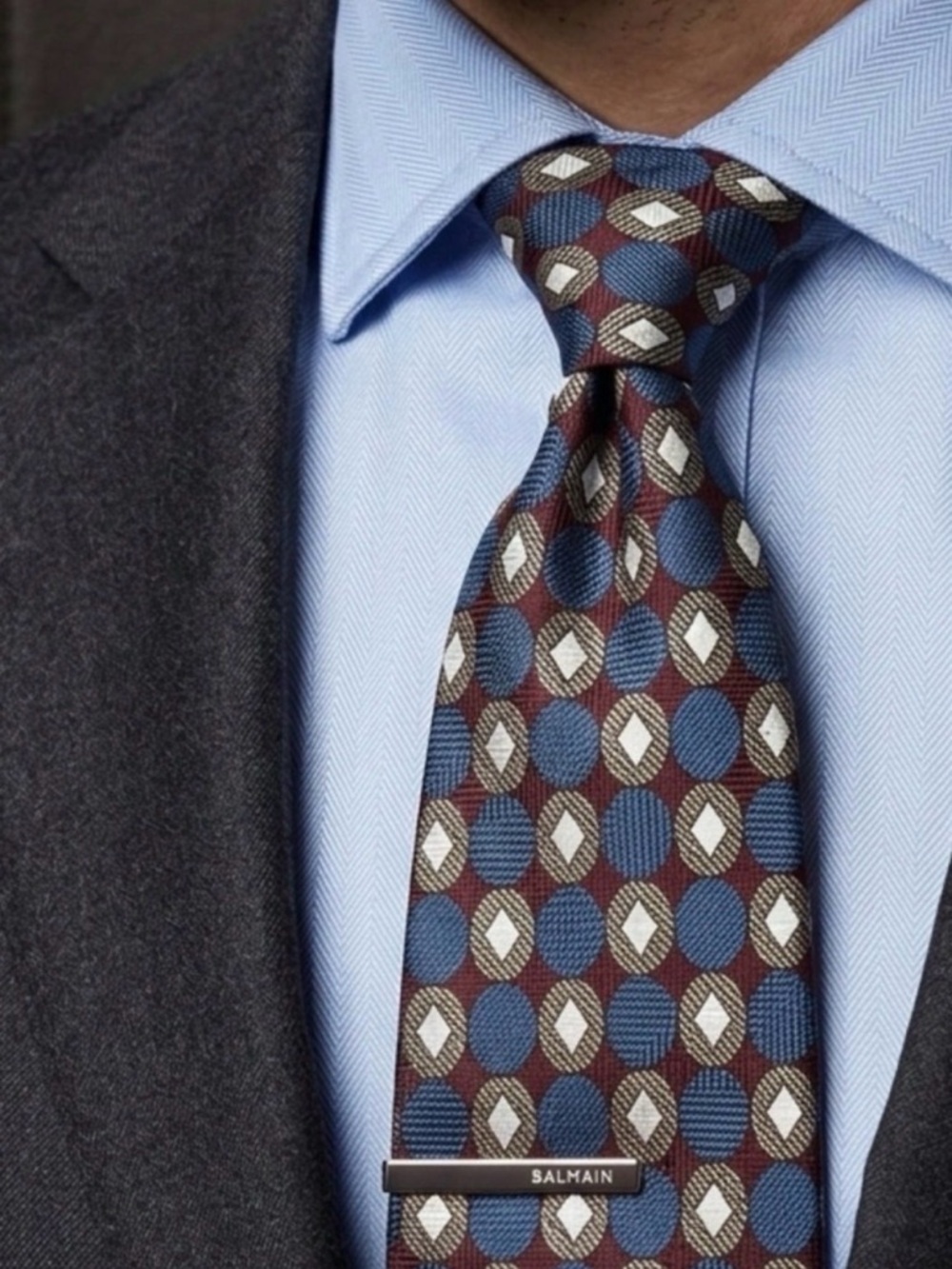 🆕BALMAIN Silk Tie